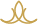 A gold colored pixel art style picture of an arrow.